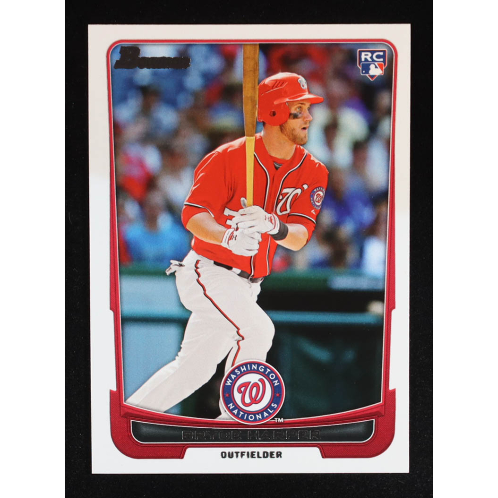 Bryce Harper 2012 Bowman Draft #10 RC at PristineAuction.com