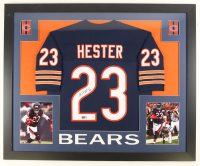 Devin Hester Signed Custom Framed Jersey (PIA) at PristineAuction.com
