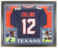 Nico Collins Signed Custom Framed Jersey Display (Beckett) at PristineAuction.com