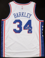 Charles Barkley Signed 76ers Nike Authentic Jersey (PSA) at PristineAuction.com
