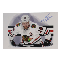 Jonathan Toews Signed Blackhawks 12x18 Numbered Lithograph (Beckett) at PristineAuction.com