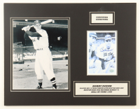 Bobby Doerr Signed Red Sox 14x18 Custom Matted Photo Display (Stacks of Plaques) at PristineAuction.com