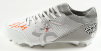 Jerry Juedy Signed "Looney Tunes" Bugs Bunny Football Cleat (Beckett) at PristineAuction.com