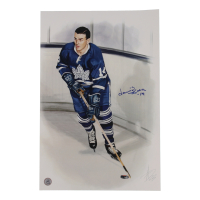 Dave Keon Signed Maple Leafs 12x18 Numbered Lithograph (AJ's Sports World) at PristineAuction.com