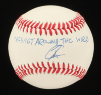 Robert O'Neill Signed Baseball Inscribed "The Shot Around The World" (PSA) at PristineAuction.com