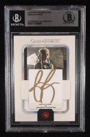 Emilia Clarke Signed Custom Trading Card Authentic Autograph Beckett Certified (BGS) at PristineAuction.com