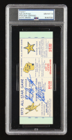 Nolan Ryan Signed 1975 All-Star Game Ticket Inscribed "The Ryan Express" (PSA | Autograph Grade 10) at PristineAuction.com