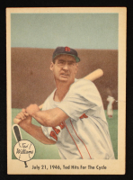 Ted Williams 1959 Fleer #29 / Ted Hits for Cycle at PristineAuction.com