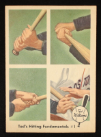 Ted Williams 1959 Fleer #71 / Hitting Fundamental 1 at PristineAuction.com