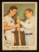 Ted Williams 1959 Fleer #2 / Ted's Idol Babe Ruth at PristineAuction.com