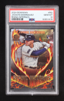 Jasson Dominguez 2024 Bowman Chrome Rising Infernos #RI2 RC (PSA 10) at PristineAuction.com
