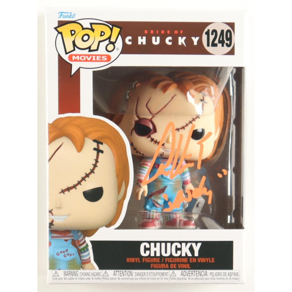 Alex Vincent Signed "Bride of Chucky" #1249 Chucky Funko Pop! Inscribed "Andy" (PA) at PristineAuction.com