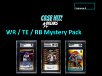 Case Hit! Breaks - WR/TE/RB Pack Mystery Box, Volume 1 at PristineAuction.com