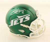 Le'Veon Bell Signed Jets Speed Mini Helmet (Beckett) at PristineAuction.com