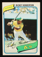Rickey Henderson 1980 Topps #482 RC at PristineAuction.com