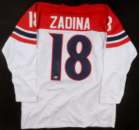 Filip Zadina Signed Jersey (Beckett) at PristineAuction.com