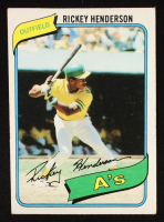Rickey Henderson 1980 Topps #482 RC at PristineAuction.com