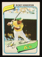 Rickey Henderson 1980 Topps #482 RC at PristineAuction.com
