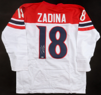 Filip Zadina Signed Jersey (Beckett) at PristineAuction.com