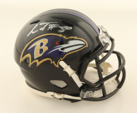 Lamar Jackson Signed Ravens Speed Mini Helmet (JSA) at PristineAuction.com