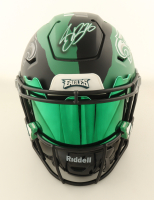 Saquon Barkley Signed Eagles Full-Size Authentic On-Field Custom Speedflex Helmet With Visor (Beckett) at PristineAuction.com