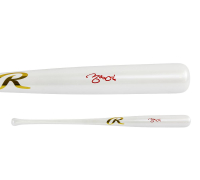 Yadier Molina Signed Rawlings White Chrome Baseball Bat (Beckett) at PristineAuction.com