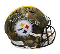 Jerome Bettis Signed Steelers Full-Size Authentic On-Field Camo Alternate Speed Helmet (Beckett) at PristineAuction.com