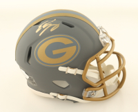 Eddie Lacy Signed Packers Slate Alternate Speed Mini Helmet (JSA) at PristineAuction.com