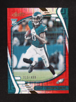 DeVonta Smith 2021 Absolute Red Squares #107 #013/499 RC at PristineAuction.com
