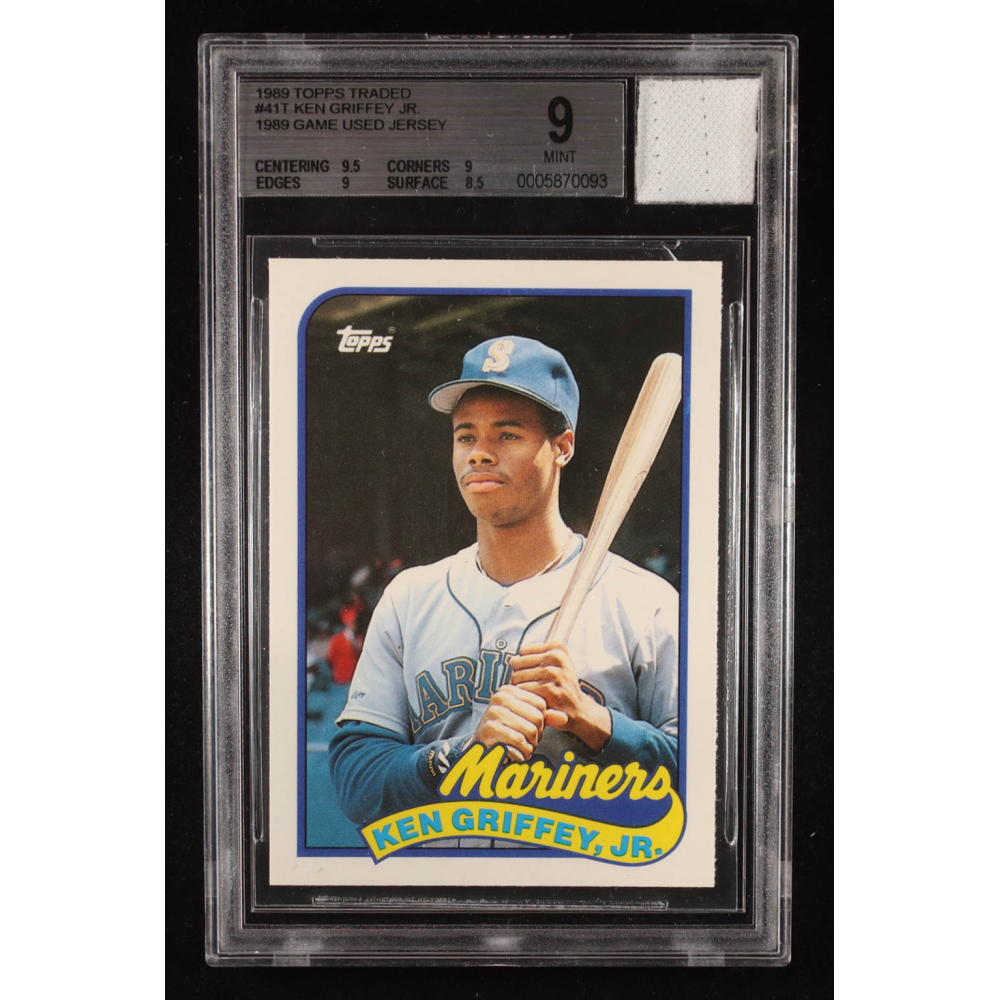 Ken Griffey Jr. 1989 Topps Traded #41T RC (BGS 9) at PristineAuction.com