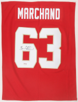 Brad Marchand Signed #63 Jersey Swatch (Marchand) at PristineAuction.com