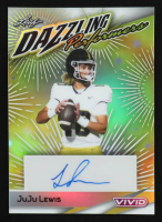 JuJu Lewis 2024 Leaf Vivid Dazzling Performers Autographs Prismatic White #DP-JL1 RC #1/6 at PristineAuction.com