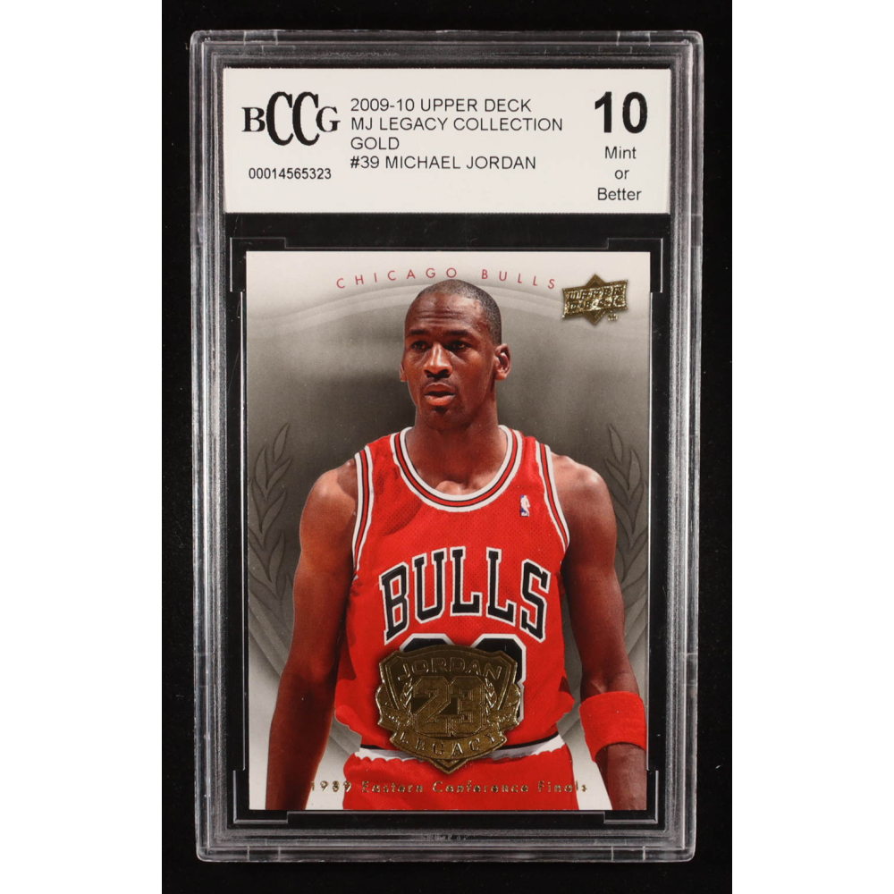 Michael Jordan 2009-10 Upper Deck Michael Jordan Legacy Collection Gold #39 (BCCG 10) at PristineAuction.com