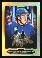 Andrei Kuzmenko 2022-23 Ultimate Collection Signature Masterpieces #USMAK at PristineAuction.com