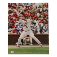 Albert Pujols Signed Cardinals 11x14 Photo (JSA) at PristineAuction.com