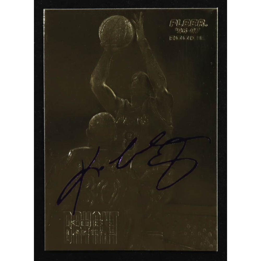 Kobe Bryant 1996-97 Fleer Purple Signature 23Kt Gold RC at PristineAuction.com