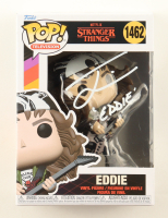 Joseph Quinn Signed "Stranger Things" Eddie #1462 Funko Pop! Vinyl Figure Inscribed "Eddie" (JSA) at PristineAuction.com