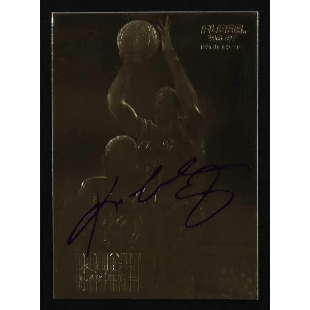 Kobe Bryant 1996-97 Fleer Purple Signature 23Kt Gold RC at PristineAuction.com