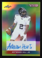 Antwann Hill Jr. 2024 Leaf Vivid Autographs Prismatic Yellow #BA-AHJ RC #6/10 at PristineAuction.com