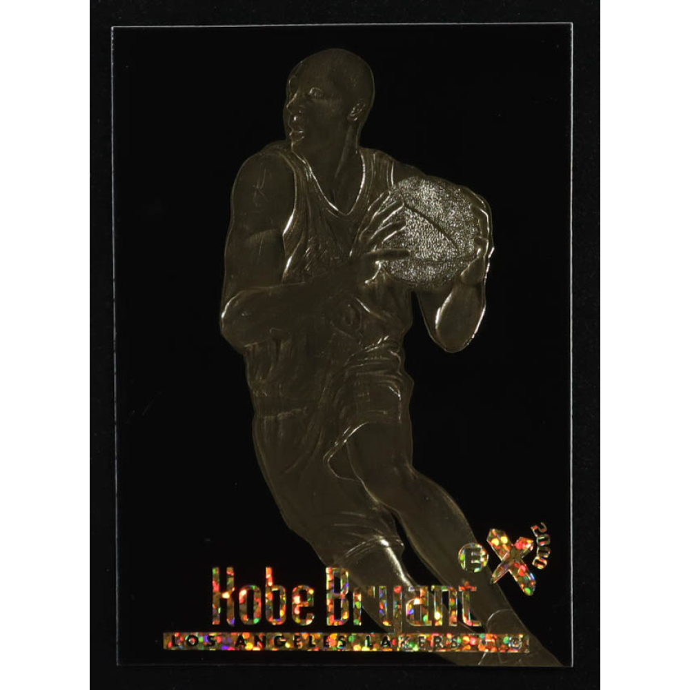 Kobe Bryant 1996-97 Skybox EX-2000 Black 23Kt Gold RC at PristineAuction.com