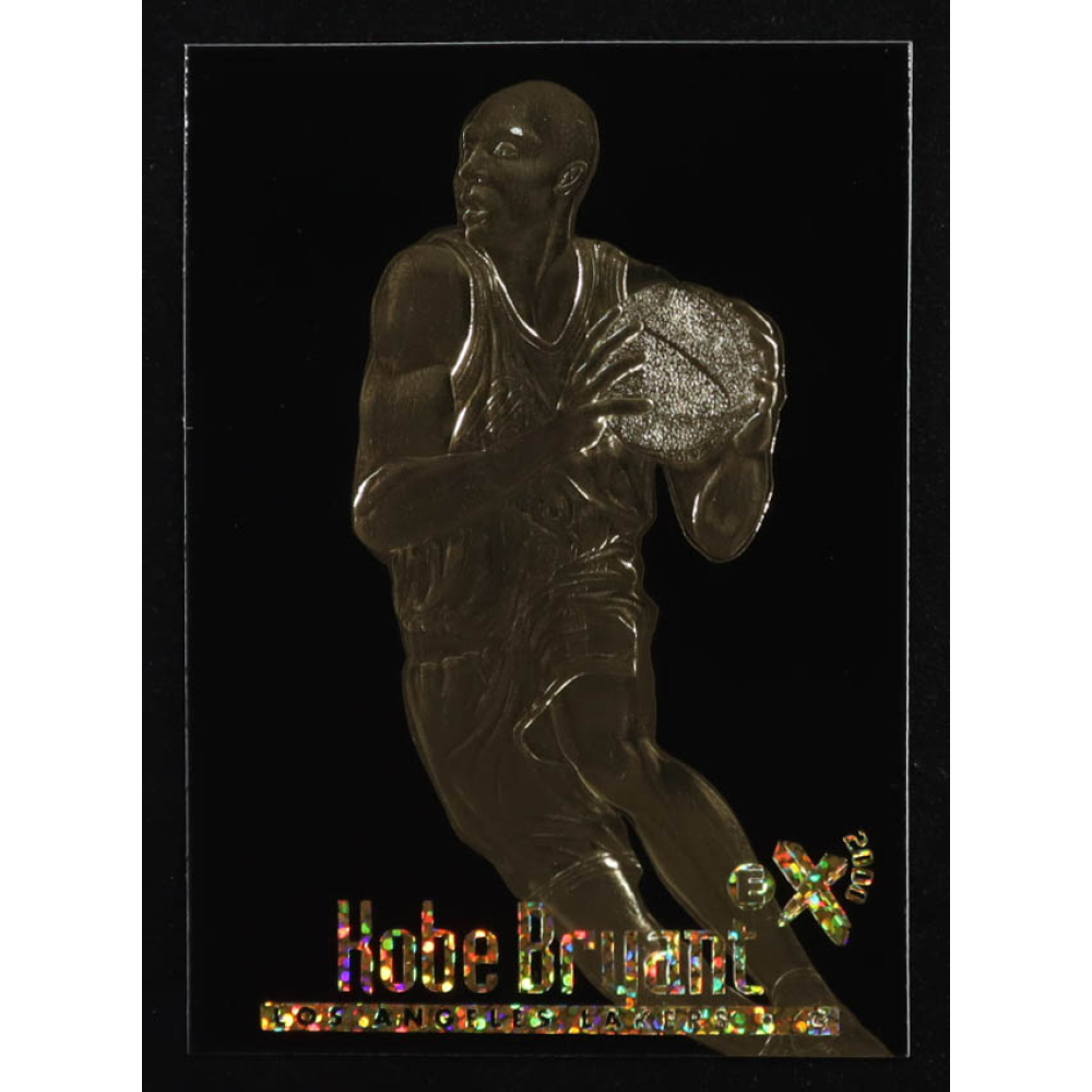 Kobe Bryant 1996-97 Skybox EX-2000 Black 23Kt Gold RC at PristineAuction.com