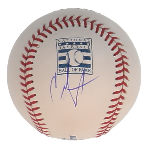 CC Sabathia Signed OML Hall Of Fame Logo Baseball (JSA) at PristineAuction.com CC Sabathia Signed OML Hall Of Fame Logo Baseball (JSA) at PristineAuction.com