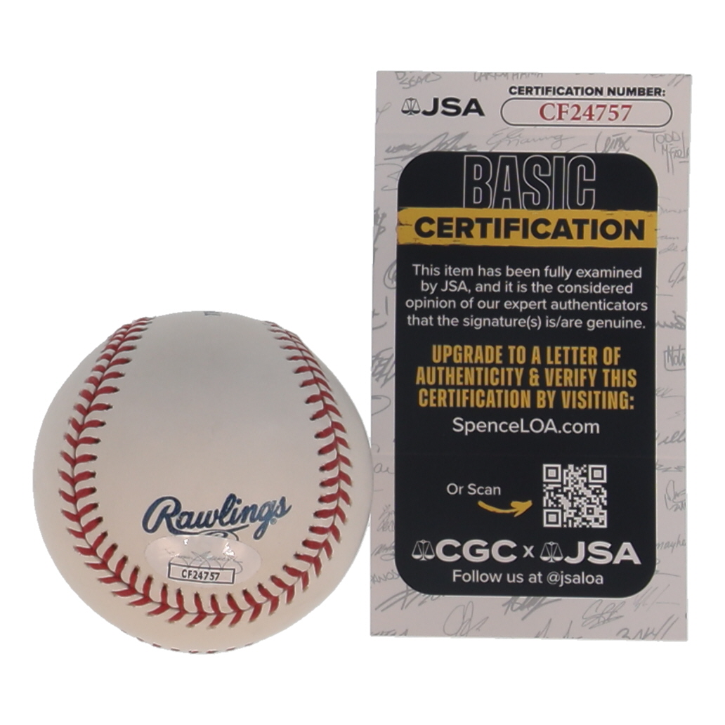 CC Sabathia Signed OML Hall Of Fame Logo Baseball (JSA) at PristineAuction.com CC Sabathia Signed OML Hall Of Fame Logo Baseball (JSA) at PristineAuction.com