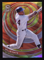 Willie Mays 2023 Panini Chronicles Spectra Gold #84 #03/10 at PristineAuction.com