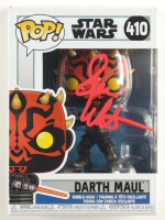 Sam Witwer Signed "Star Wars" #410 Darth Maul Funko Pop! Vinyl Figure (ACOA) at PristineAuction.com