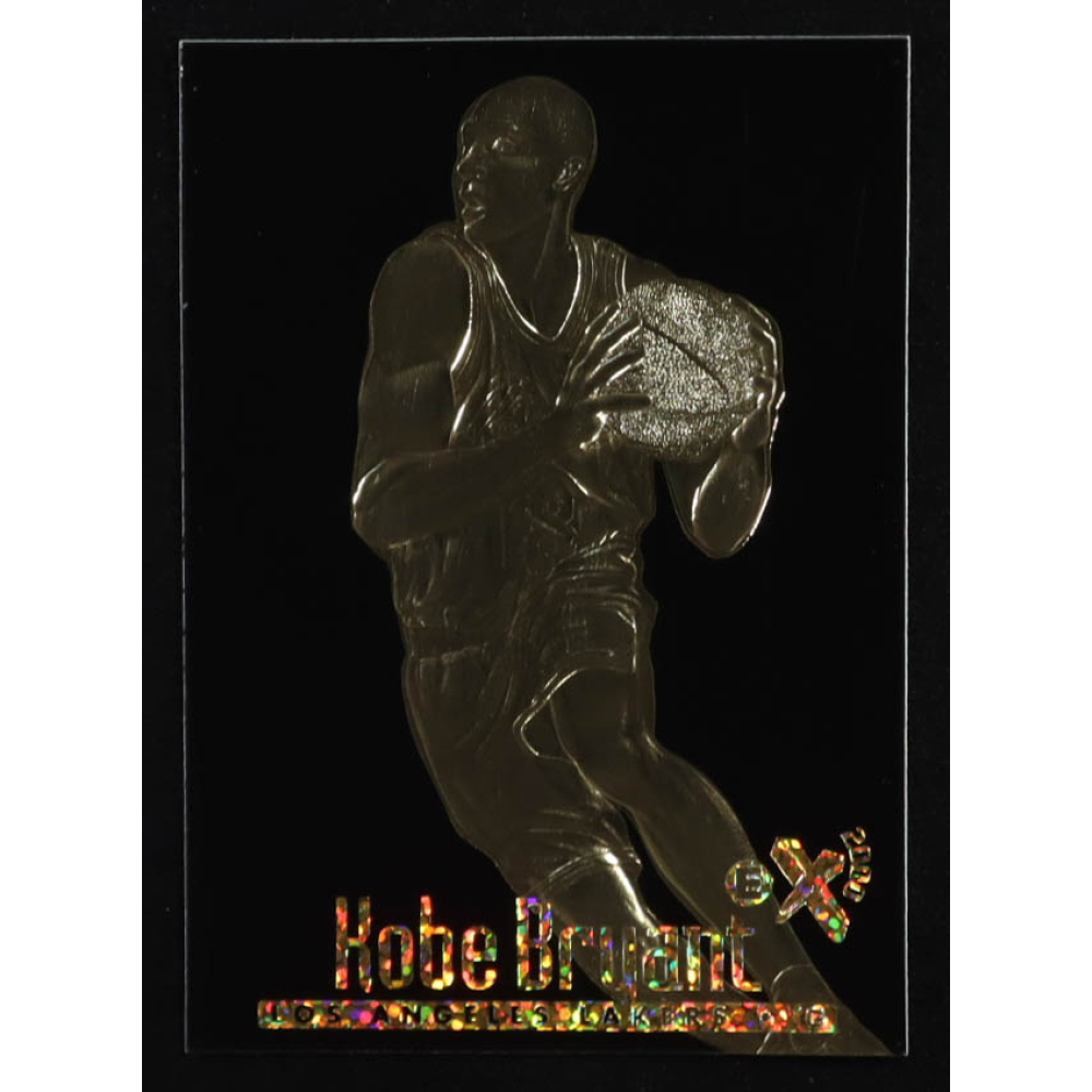 Kobe Bryant 1996-97 Skybox EX-2000 Black 23Kt Gold RC at PristineAuction.com