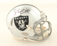 Daniel Carlson Signed Raiders Speed Mini Helmet (Beckett) at PristineAuction.com
