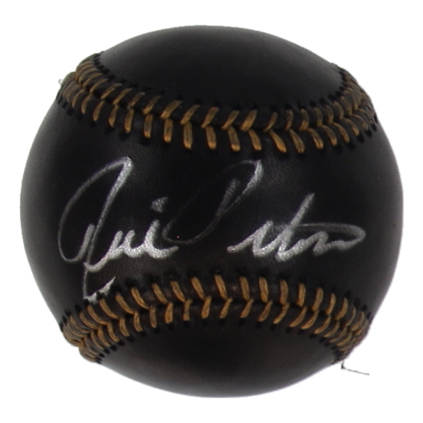Rick Pitino Signed OML Black Leather Baseball (JSA) at PristineAuction.com Rick Pitino Signed OML Black Leather Baseball (JSA) at PristineAuction.com