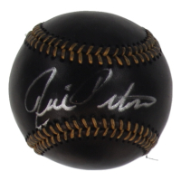 Rick Pitino Signed OML Black Leather Baseball (JSA) at PristineAuction.com