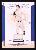Yogi Berra 2019 Panini National Treasures #183 JSY #57/99 at PristineAuction.com